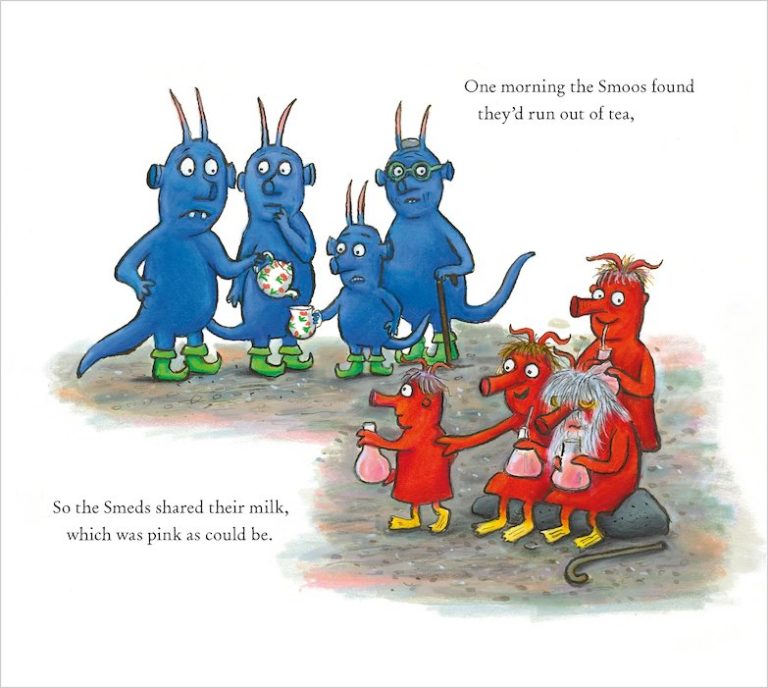 the smeds and the smoos by julia donaldson